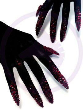 Garnet Dipped on Black Second Skin