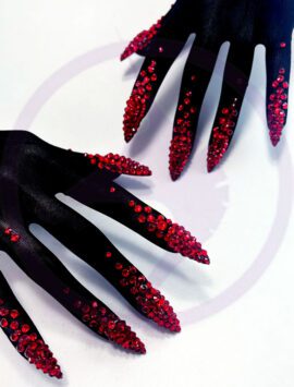Ruby Dipped on Black Second Skin
