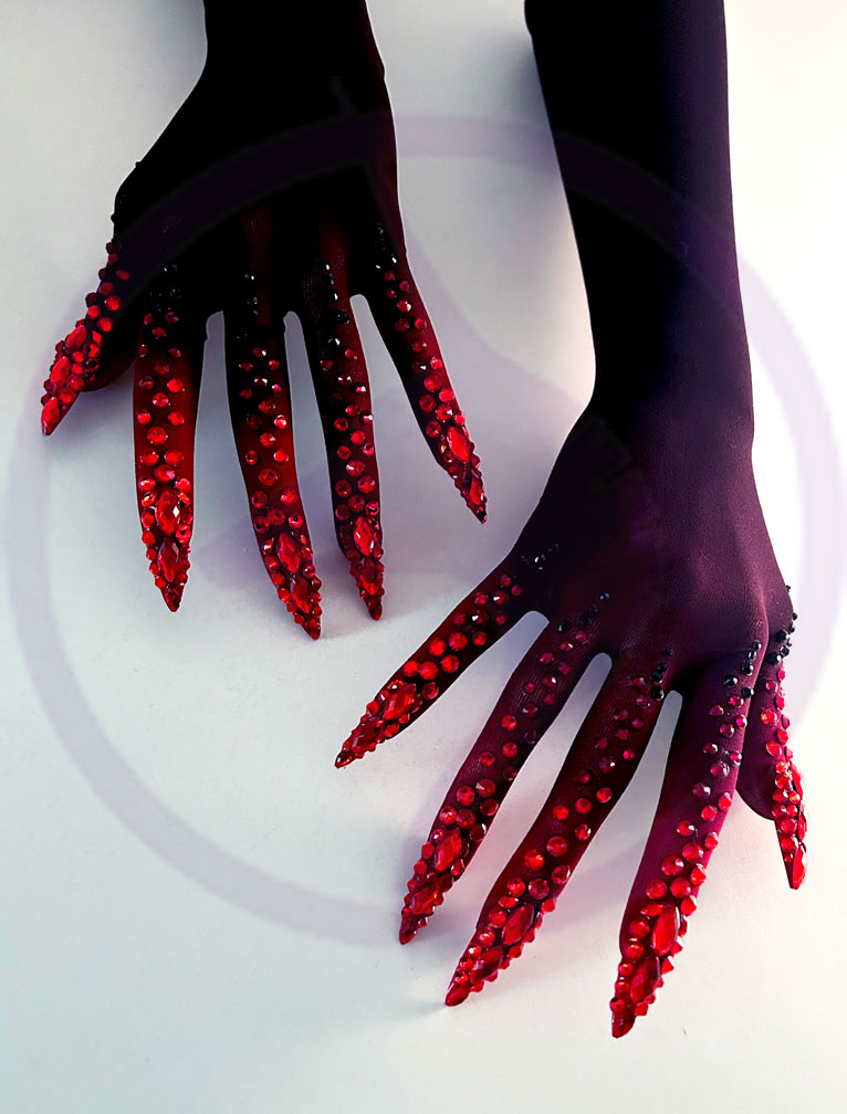 blacktored-nailgloves