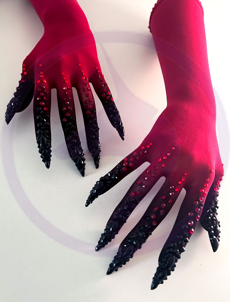 redtoblack-nailgloves